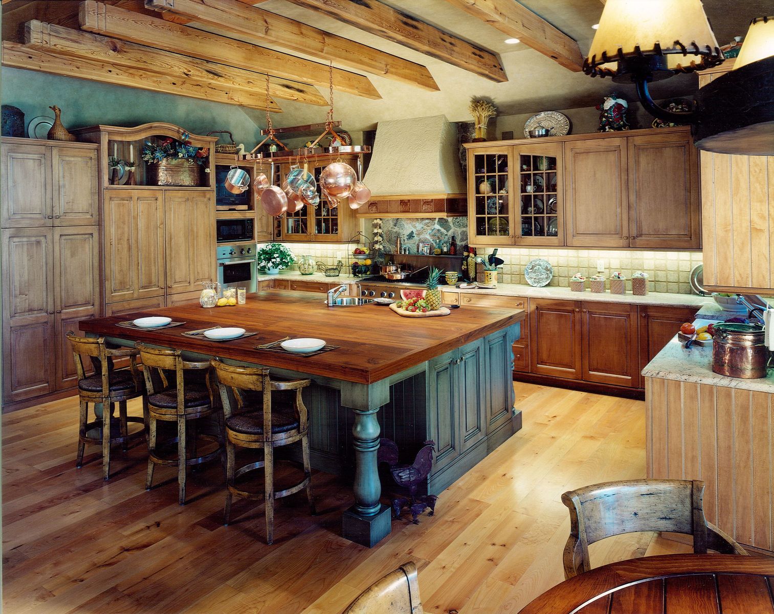 country home kitchen table