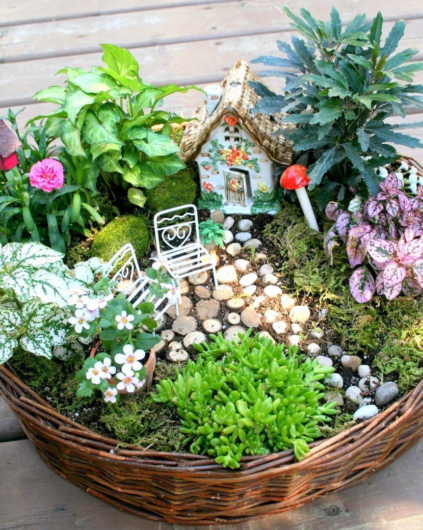 garden fairy outdoor miniature gardens diy bazaars sales great mini kids