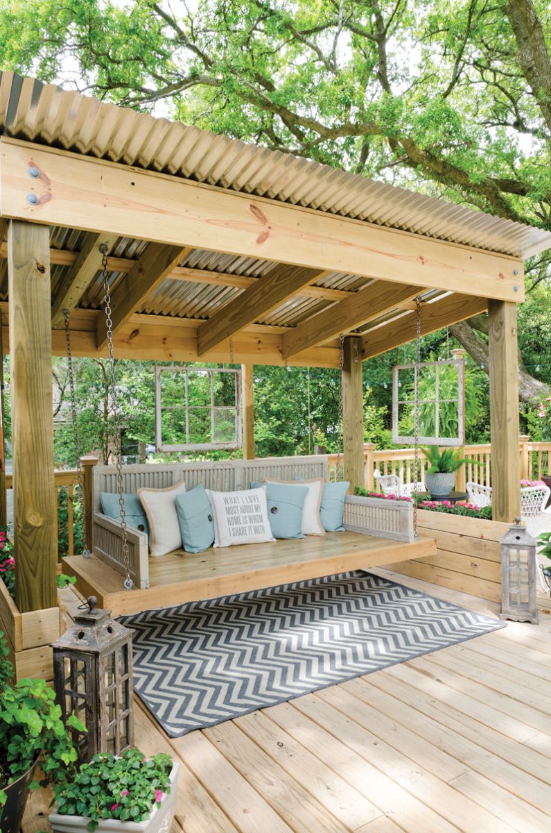 Backyard Landscape: 16 Amazing DIY Patio Decoration Ideas ...
