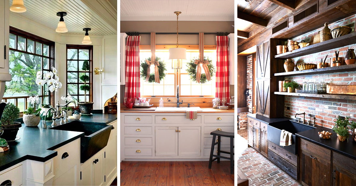23 Best Rustic Country  Kitchen  Design  Ideas  and 