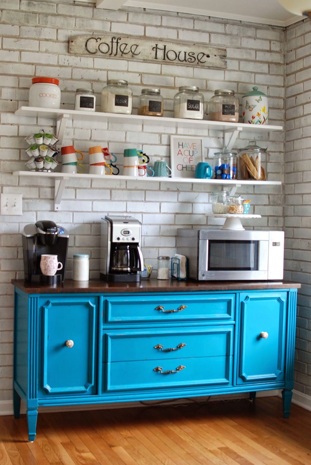 Charming Coffee Station Design Ideas for Starting Your Day Off Right