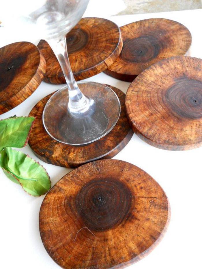 Hardwood Coasters for your Drink