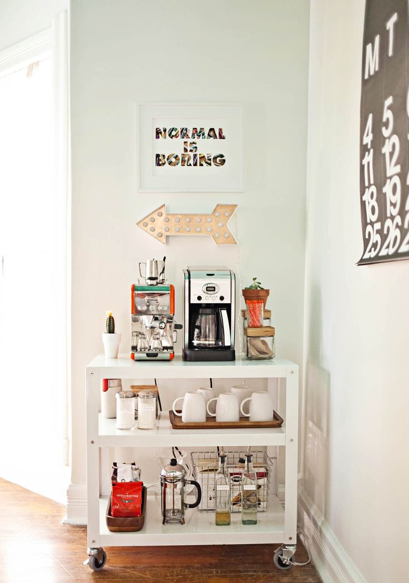 Charming Coffee Station Design Ideas for Starting Your Day Off Right