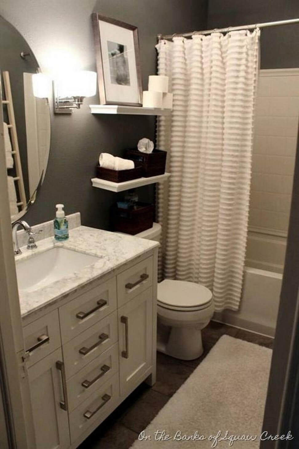 32 Best Small Bathroom Design Ideas and Decorations for 2017
