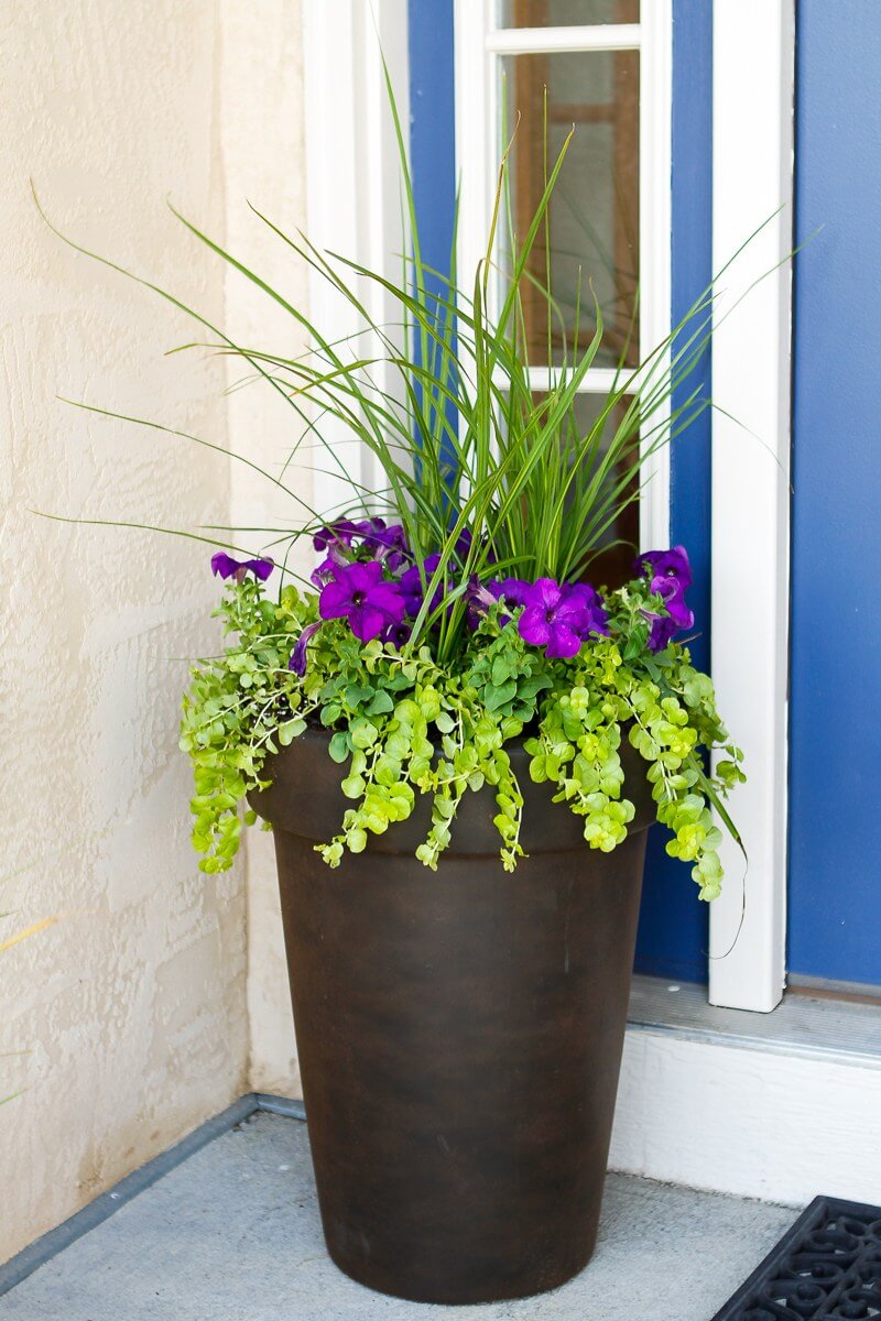 Welcome Spring: 17 Great DIY Flower Pot Ideas for Front 