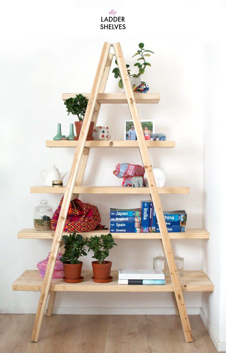 16 Awesome DIY Ideas For Bookshelves
