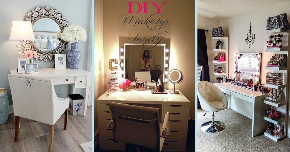 19 Best Makeup Vanity Ideas and Designs for 2017