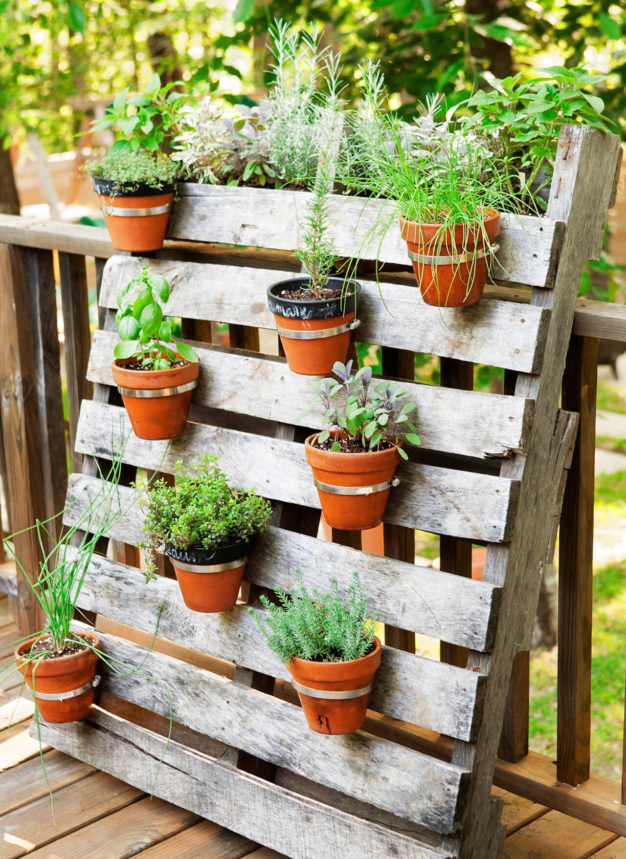 garden container creative planter small pot spaces designs diy palette homebnc