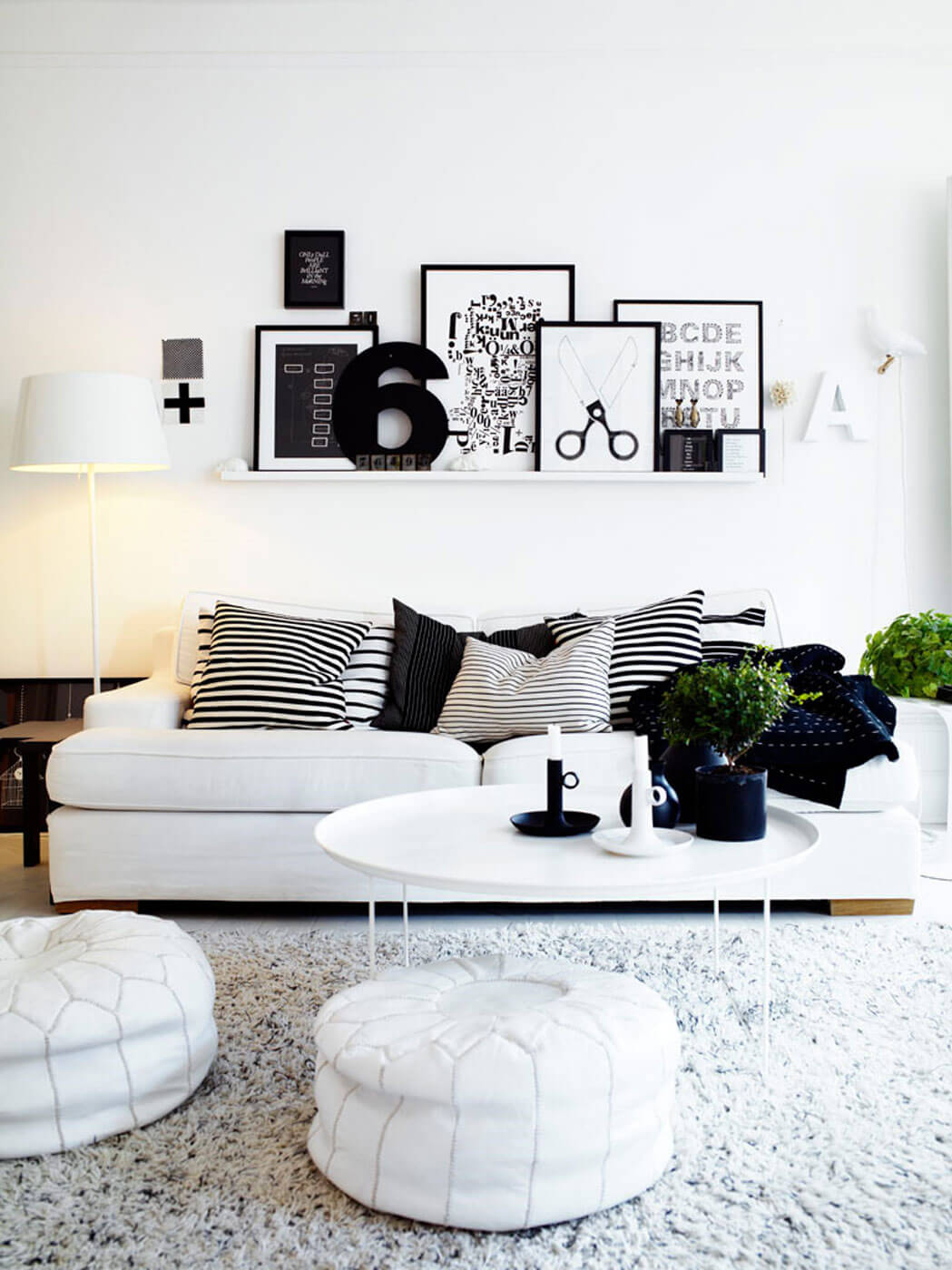 20 Lovely Decor Ideas for Adding Impact Above The Sofa
