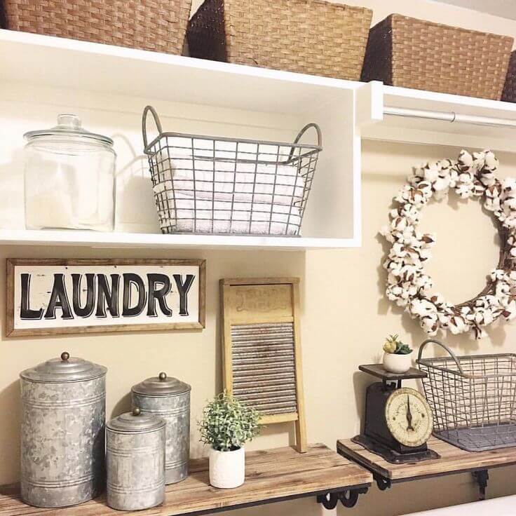 25 Best Vintage Laundry  Room  Decor  Ideas  and Designs  for 2019