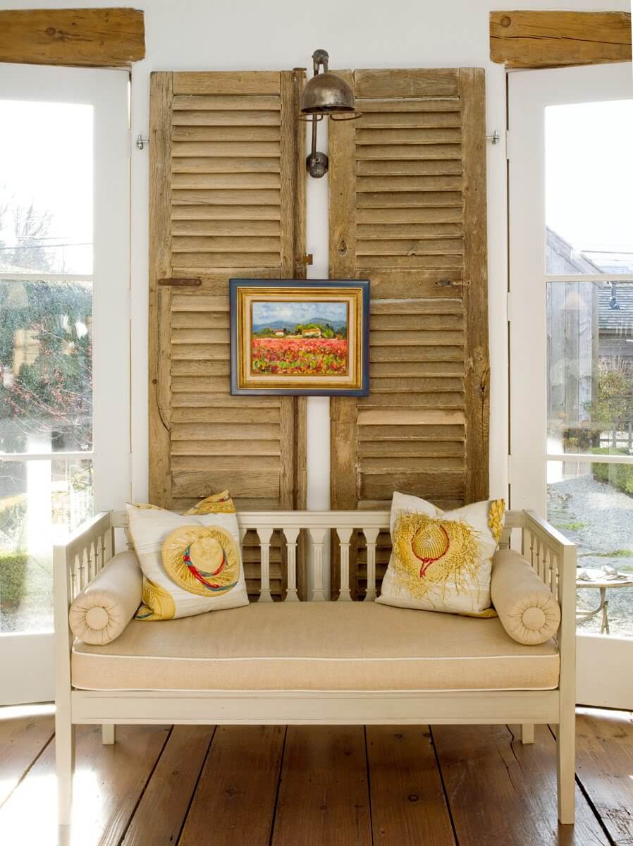 DIY Home Decor  18 Ways to Repurpose Old Shutters  