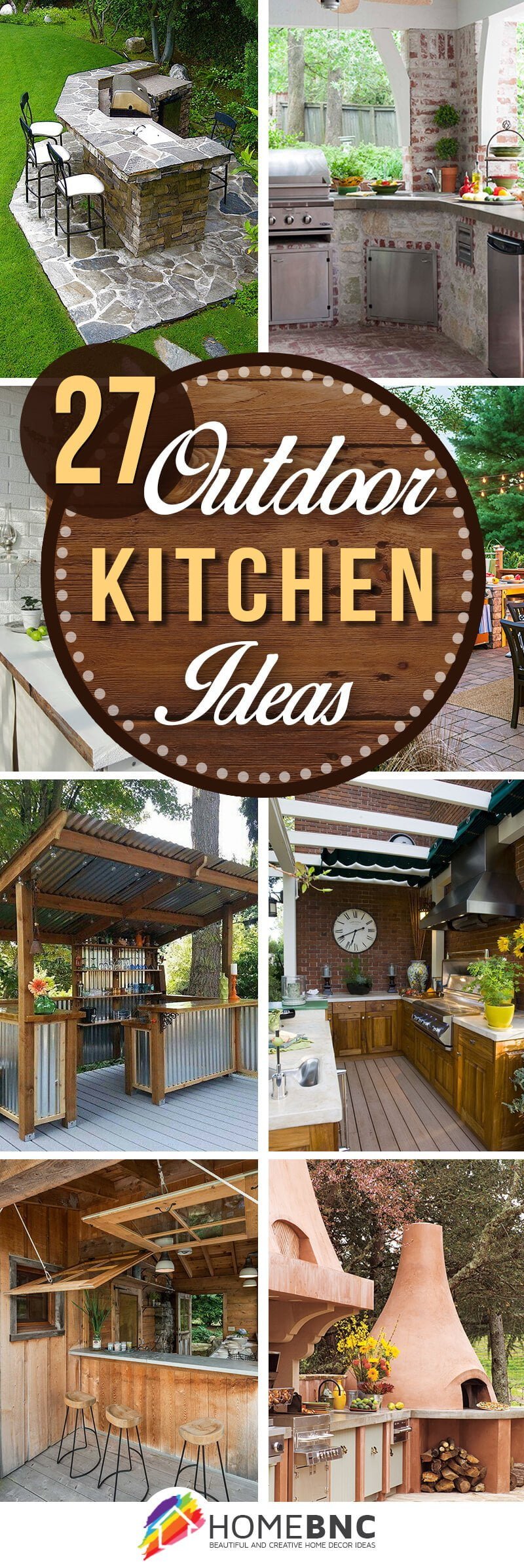 27 Best Outdoor Kitchen Ideas and Designs for 2017