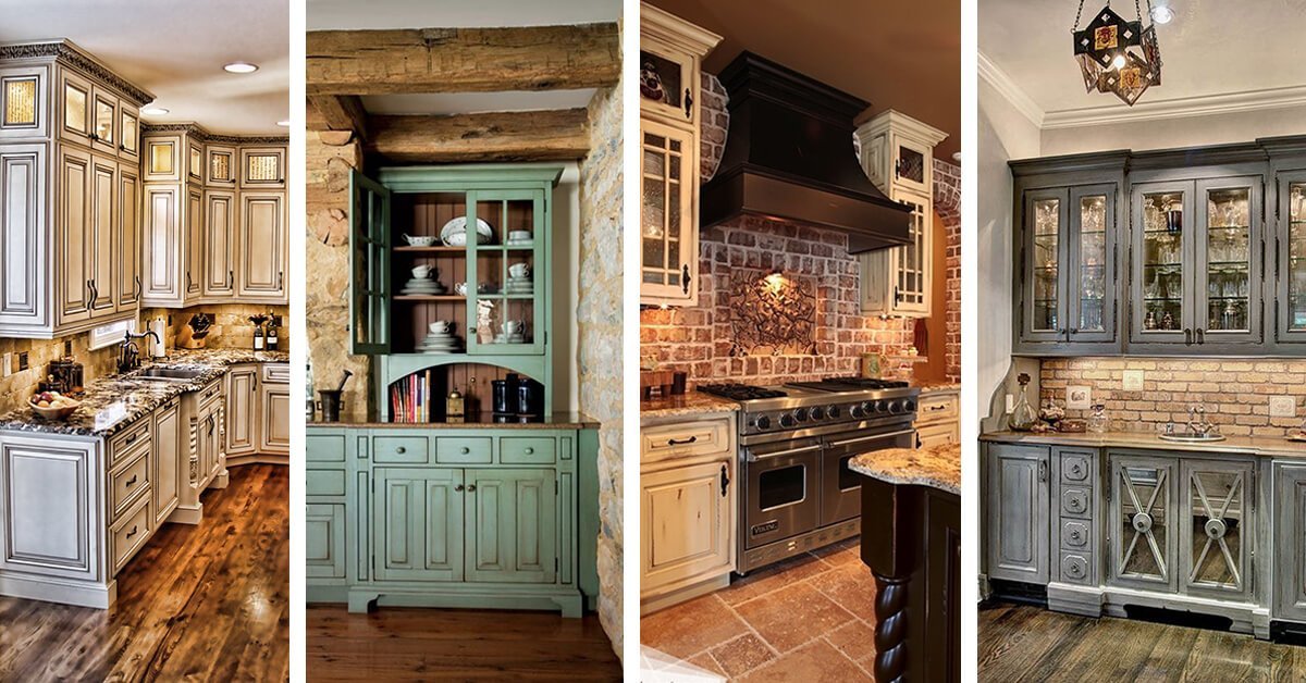 27 Best Rustic Kitchen Cabinet Ideas and Designs for 2020