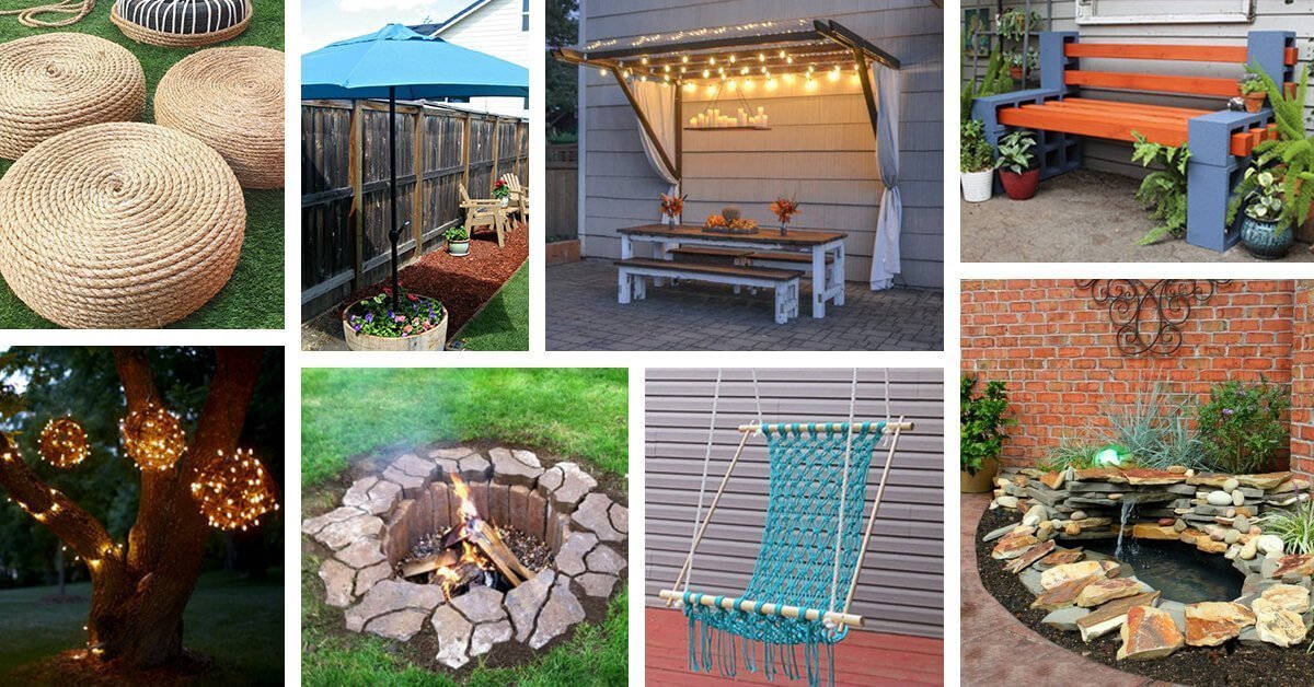 42 Best DIY Backyard Projects (Ideas and Designs) for 2017
