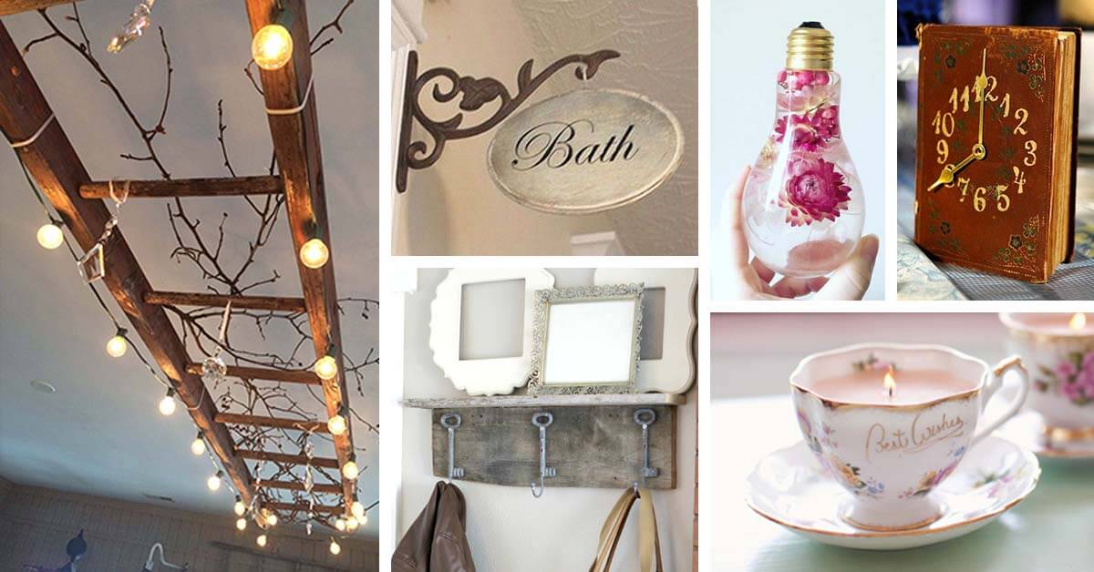 34 Best DIY  Vintage Decor  Ideas  and Projects for 2019