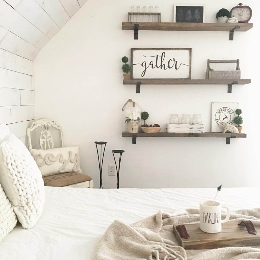 Rustic bedroom decor ideas Idea By The Little Farmhouse