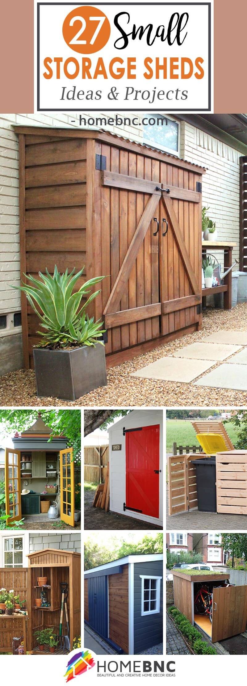 27 Best Small Storage Shed Projects (Ideas and Designs ...