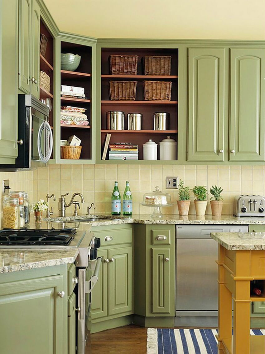 23 Best Kitchen Cabinets Painting Color Ideas and Designs ...