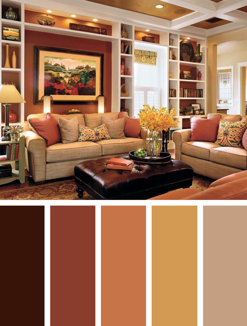 11 Best Living Room Color Scheme Ideas and Designs for 2017